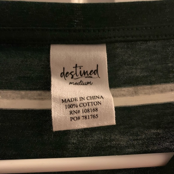 Long Sleeve Stripped Shirt - Picture 2 of 2